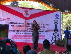 Peresmian BTS 4G LTE di Desa Tode, Alor