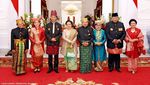 Foto-foto Seru HUT ke-72 RI di Istana dan Nyentriknya Para Menteri