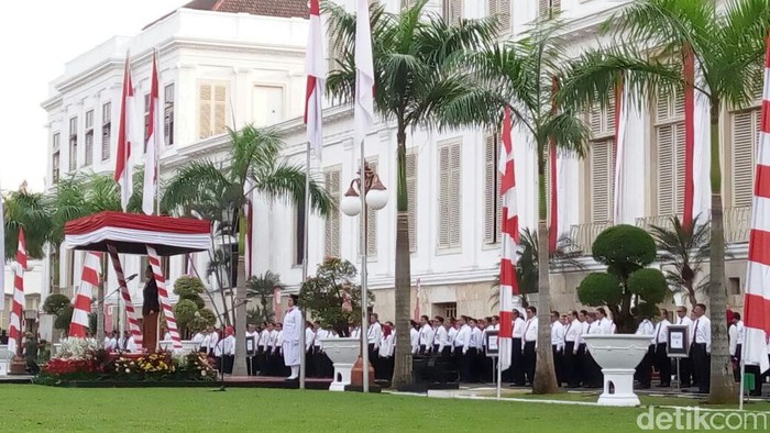 Upacara Bendera di Kemenkeu