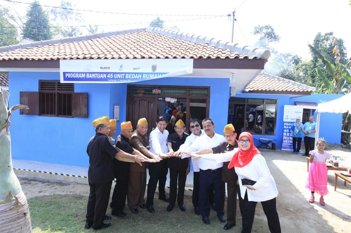 HUT ke-72 RI, 45 Rumah Veteran di Lampung Direnovasi