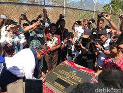 Peresmian BTS 4G LTE di Desa Tode, Alor