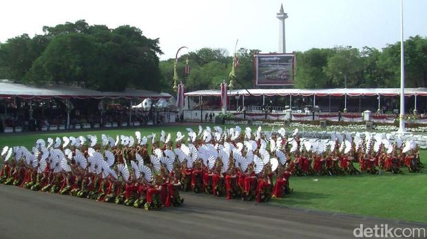 Tari gandrung Banyuwangi di Istana Merdeka/