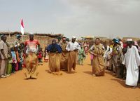 FPU Gelar Lomba-lomba di Tempat Pengungsian di Sudan