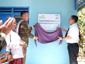 17 Rumah Veteran di NTT Direnovasi Pada HUT ke-72 RI