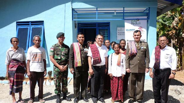 17 Rumah Veteran di NTT Direnovasi Saat HUT ke 72 RI