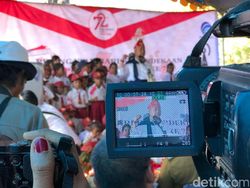 Peresmian BTS 4G LTE di Desa Tode, Alor