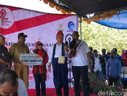 Peresmian BTS 4G LTE di Desa Tode, Alor