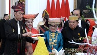 Acaranya sederhana, namun penuh keceriaan dan meriah. Foto: Biro Pers Setpres