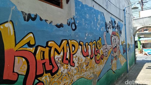 Kampung tempe di Tenggilis Kauman/
