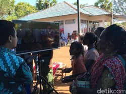 Peresmian BTS 4G LTE di Desa Tode, Alor