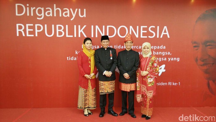 Ini Kisah Unik Jonan dan Arcandra Saat Rayakan HUT RI