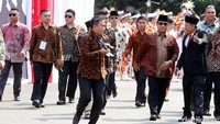 Sementara itu, Ketum Gerindra Prabowo Subianto, mengikuti upacara kemerdekaan HUT ke-72 RI di Universitas Bung Karno (UBK) Jakarta. Selain Prabowo, Amien Rais juga hadir. (Foto: Rengga Sencaya)