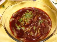 Drunken Shrimp atau udang mabuk asal China.