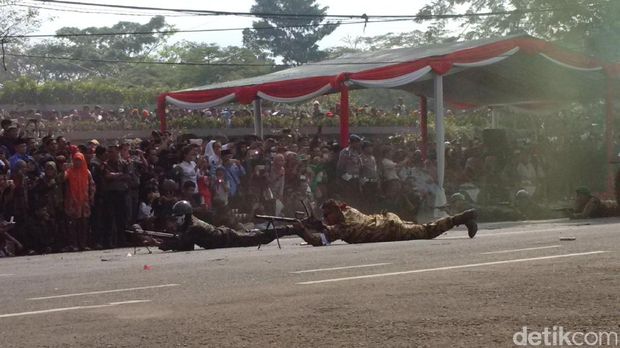 kejadian hari ini di bandung Drama Kolosal Bandung Lautan Api Meriahkan 17 an di Bandung 