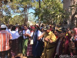 Peresmian BTS 4G LTE di Desa Tode, Alor