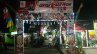 Sambut HUT RI Gapura Kampung di Jakarta Jabar Banten 