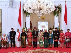 Bersejarah! Semua Presiden dan Wapres RI Foto Bersama