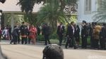 Foto: Senyum SBY Tiba di Istana untuk Ikut Upacara HUT ke-72 RI