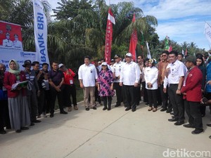 Mendes Ikuti Upacara HUT ke-72 RI di Pulau Sebatik