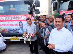 Foto: Waw! RI Ekspor Bawang ke Thailand