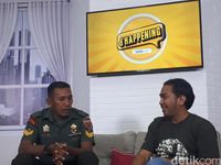 Serka Darwis saat d'Happening / 