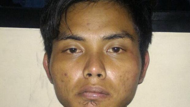 Barang bukti HP yang diamankan polisi.