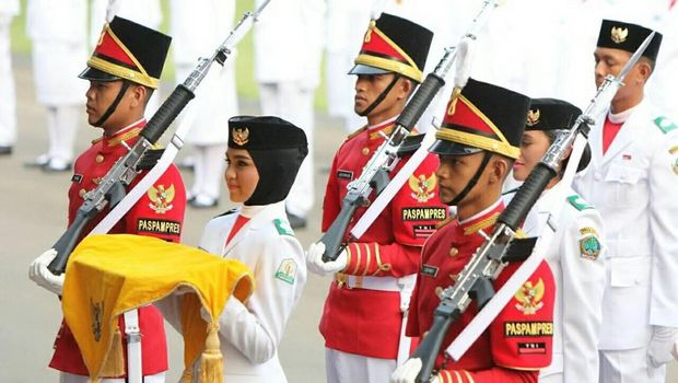 Foto: Ini 5 Hijabers Cantik yang Pernah Jadi Paskibraka di Istana Merdeka