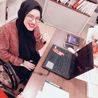 Rania Roushdy sering mengambil angle dari atas sehingga kursi roda yang dipakainya tidak terlalu kelihatan.Foto: Dok. Instagram @rania.roshdy