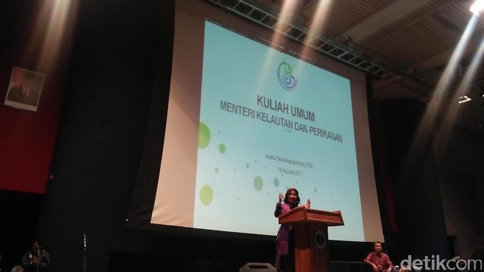 Susi di ITB: Ada yang Lobi Minta Tidak Perlu Lagi Penenggelaman Kapal