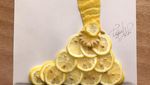 Unik! Ilustrasi Wanita Berbaju Potongan Lemon, Bawang Merah hingga Tutup Botol!
