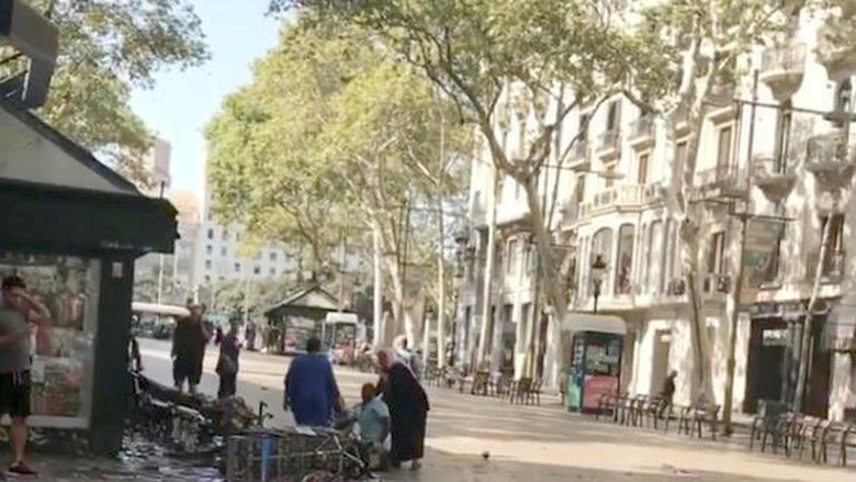 Jadi Lokasi Teror, La Rambla Merupakan Pusat Turis di Barcelona Jadi Lokasi Teror, La Rambla Merupakan Pusat Turis di Barcelona