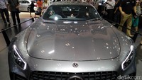 Mercedes-AMG GT R dipamerkan di arena Gaikindo Indonesia International Auto Show (GIIAS) 2017, BSD, Tangerang.