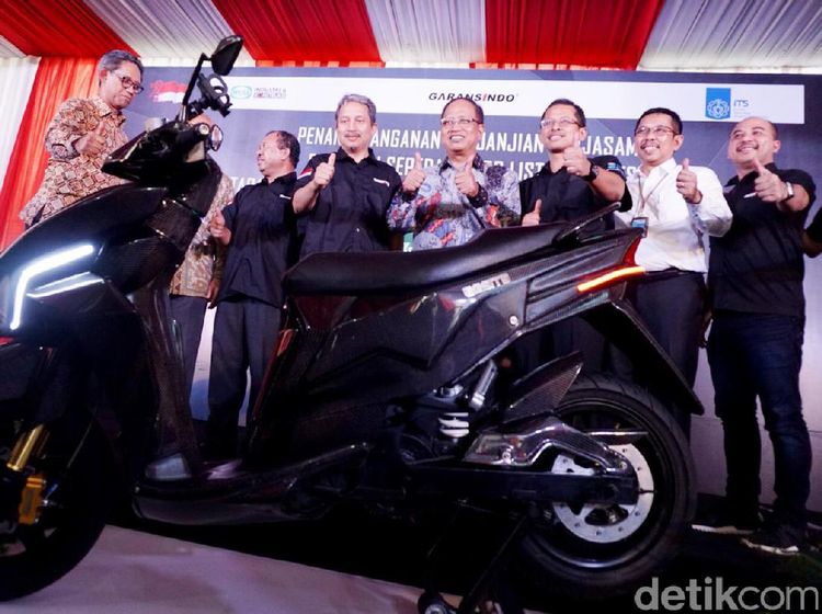 Foto: Gesits Motor Listrik Siap Diproduksi Massal