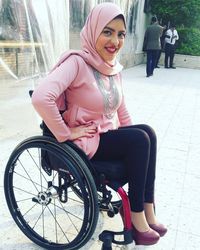 Rania Roushdy, Hijabers Cantik yang Berjuang Jadi Model di Atas Kursi Roda