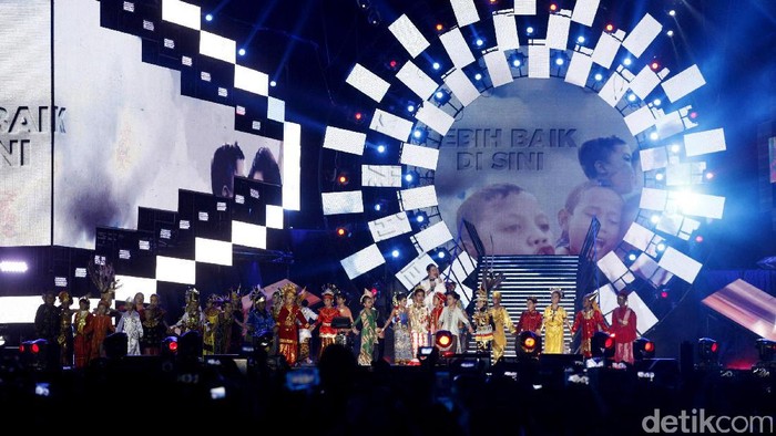 Gemerlapnya Countdown Asian Games 2018 di Jakarta dan Palembang