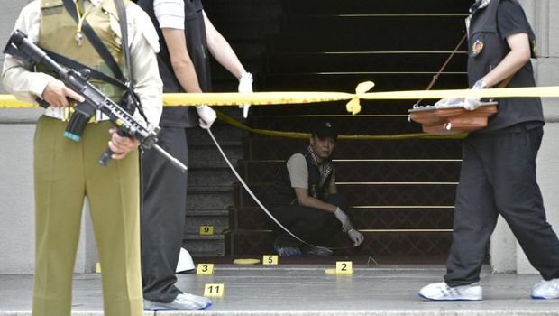 Polisi Taiwan menyelidiki lokasi serangan di kompleks kantor presiden