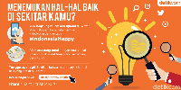 Indonesia Happy! Rekam Hal Baik di Sekitarmu dan Bagikan ke detikcom