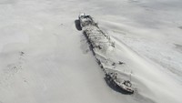John Henry Marsh menyebut wilayah pesisir itu dengan nama Skeleton Coast. Sebab usut punya usut, dari catatan para pelaut yang sudah ke sana mengaku banyak menemukan tengkorak hewan di sepanjang pantai yang mati entah diburu hewan lain atau kelaparan (Dok. Skeleton Coast Safaris)