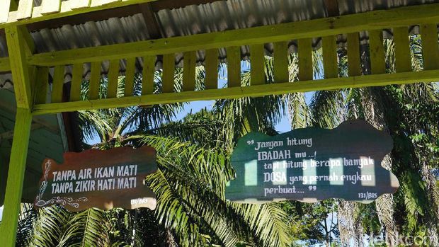 Kalimat Pengingat Ibadah di Pos TNI Perbatasan Indonesia-Malysia