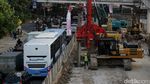 Foto: Penampakan Terkini Proyek Underpass Mampang-Kuningan