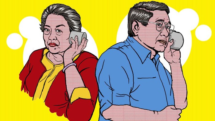 Jejak hubungan Megawati-SBY