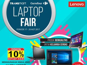 Transmart dan Carrefour Gelar Diskon 10% Khusus Laptop
