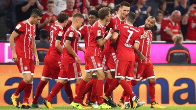 Bayern Buka Bundesliga 2017/2018 dengan Kemenangan