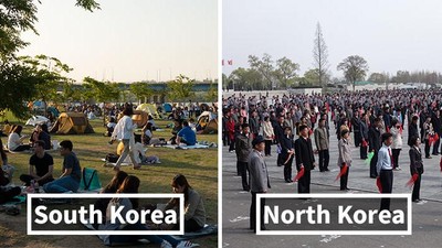 Potret Perbandingan Kehidupan di Korea Selatan dan Utara