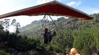Selain itu masih wahana kece lainnya yang ditawarkan The Lodge Maribaya. Antara lain Sky Bamboo, Hot Air Baloon, Gantole dan Hammock (Mukhlis Dinillah/detikTravel)