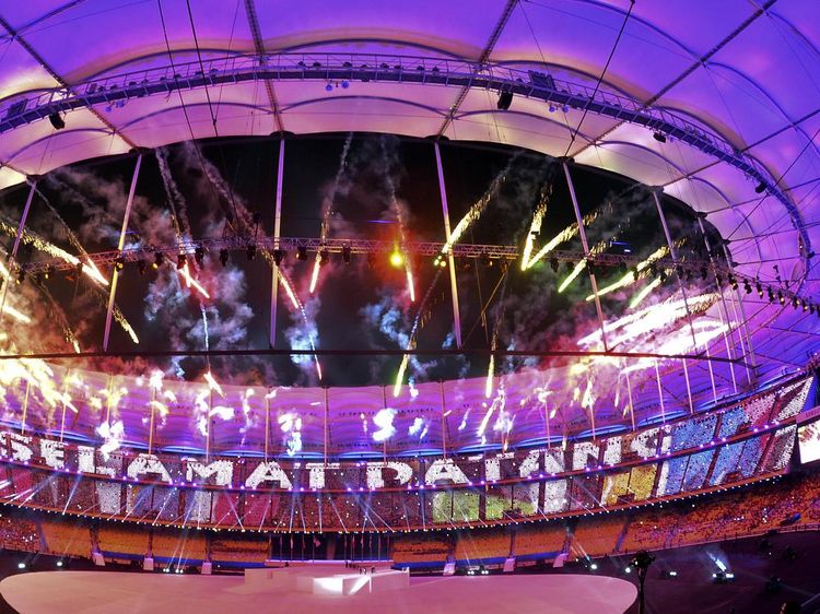 Warna-Warni Pembukaan SEA Games 2017