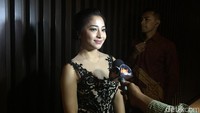 Nikita Willy terlihat hadir dalam acara di Fairmont Hotel, Senayan, Jakarta Selatan, Sabtu (19/8/2017) malam.  (Foto: Nikita Willy (Saras/detikHOT)