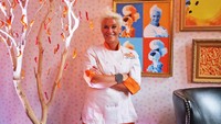 Inilah Anne Burrell, sosok chef yang berkreasi di dapur The Spotted Cheetah.   Foto: Istimewa