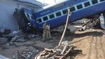 Potret Kecelakaan Kereta Mengerikan di India 