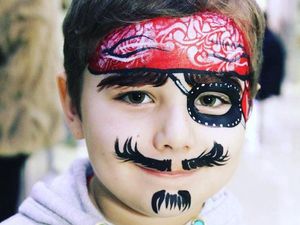 Foto: Saat Wajah Anak-anak Dilukis, Mana yang Paling Lucu?